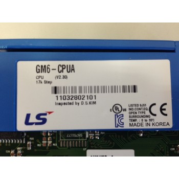 Mattson Technology 901-042-010 LS PLC GM6-CPUA Programmable Logic Controller